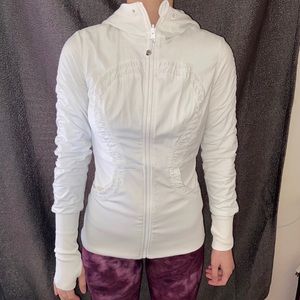 Lululemon Dance Studio Jacket White Size 6